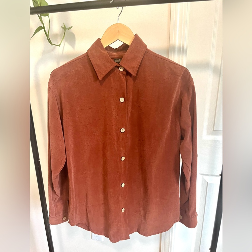Rust Button-Up Shirt